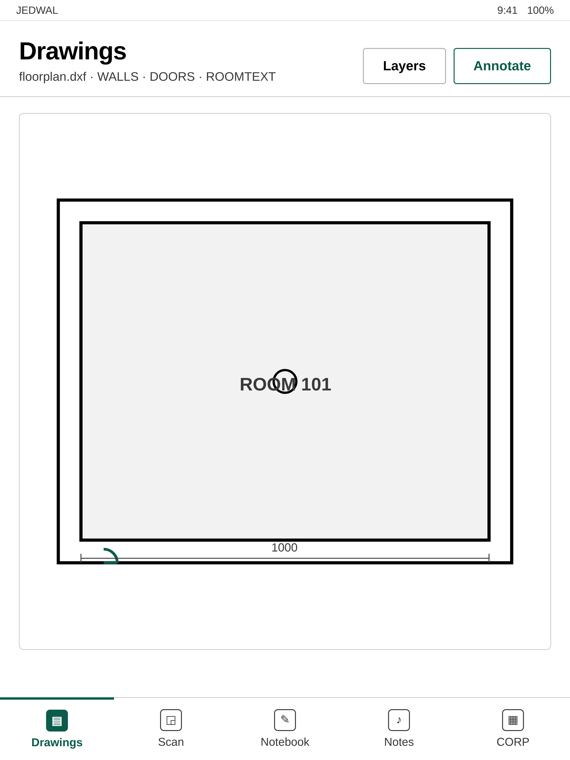 عارض رسومات DXF